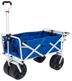 All Terrain Beach Wagon With Side Table -Swim Equip 5665850818728 blue 3a