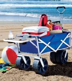 All Terrain Beach Wagon With Side Table -Swim Equip 5665850818728 blue 9a