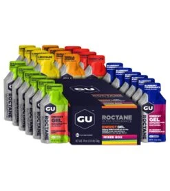 Gu Roctane Energy Gel Mixed Box (24 Pack) -Swim Equip 5666876031144 assorted