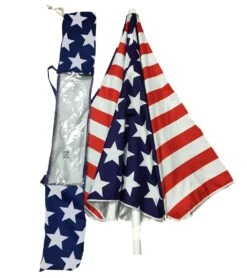 Beach Umbrella Sling Pack With Tilt American Flag -Swim Equip 5666901524648 multi 2a