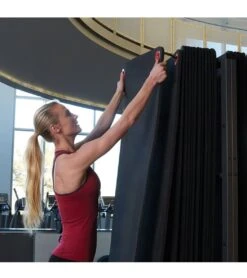 Spri 71in Premium Hanging Mat (3/8") -Swim Equip 5668342661288 black 3a