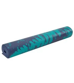 Gaiam Midnight Fern Printed Yoga Mat 68" 4mm -Swim Equip 5669004869800 midnightfern 4a