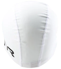 TYR Silicone Comfort Swim Cap -Swim Equip 5669096784040 white 3a