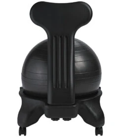 Gaiam Balance Ball Chair -Swim Equip 5670063079592 charcoal 3a