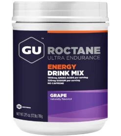 GU Roctane Energy Drink Mix (12 Serving Canister) -Swim Equip 5670656344232 grape 1a