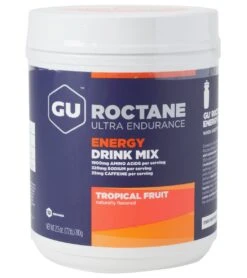 GU Roctane Energy Drink Mix (12 Serving Canister) -Swim Equip 5670656540840 tropicalfruit