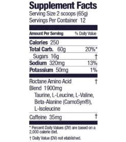 GU Roctane Energy Drink Mix (12 Serving Canister) -Swim Equip 5670656540840 tropicalfruit 4a