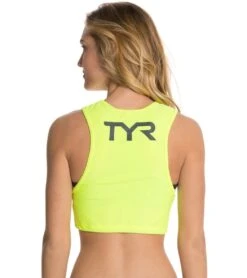 TYR Hi-Vis Pinnie Vest 5 TYR Hi-Vis Pinnie Vest -Swim Equip 5671699972264 flyellow 3a