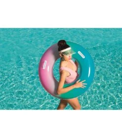 Rainbow Swim 36" Tube With Handles -Swim Equip 5678954807464 multi 4a