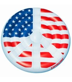 Swimline Americana Peace Sign Island