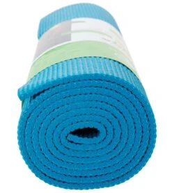 Gaiam 2-Color Premium Yoga Mat 68" 5mm -Swim Equip 5684925235368 navyblue 3a