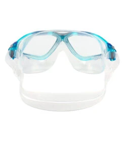 AQUASPHERE Vista Clear Lens Mask -Swim Equip 6215487979688 turquoisebluesilver 4a