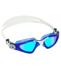 AQUASPHERE Kayenne Titanium Mirrored Lens Goggle -Swim Equip 6215489454248 bluemirroredlensdarkbluewhite 3a