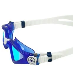 AQUASPHERE Kayenne Titanium Mirrored Lens Goggle -Swim Equip 6215489454248 bluemirroredlensdarkbluewhite 5a