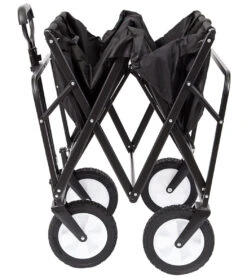 Collapsible Folding Outdoor Utility Wagon -Swim Equip 6700183519400 black 4a