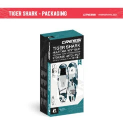 CRESSI Tiger Shark Multitask 10’2’’ Inflatable SUP Set -Swim Equip 6856350367912 greyblackcammo 10a