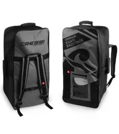 CRESSI Tiger Shark Multitask 10’2’’ Inflatable SUP Set -Swim Equip 6856350367912 greyblackcammo 3a