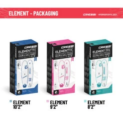 CRESSI Element All Around 9'2 Inflatable SUP Set -Swim Equip 6856351973544 pinkwhite 10a