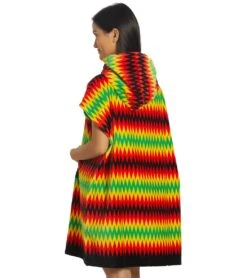 Ziggy Striped Changing Poncho -Swim Equip 7337542353064 multi 3a
