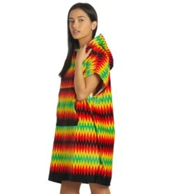Ziggy Striped Changing Poncho -Swim Equip 7337542353064 multi 5a