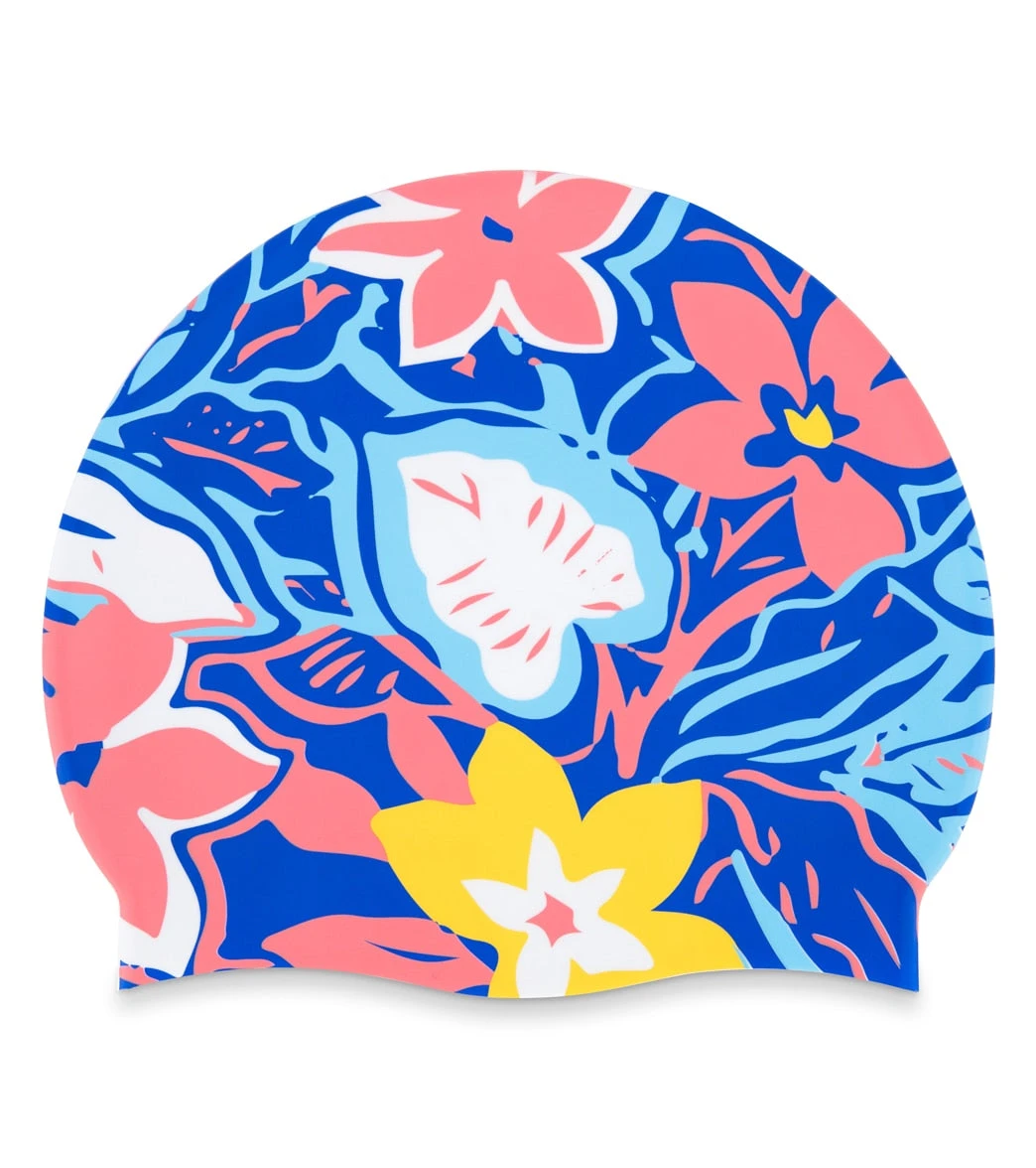 Speedo Elastomeric Printed Swim Cap 2 Speedo Elastomeric Printed Swim Cap - Image 2