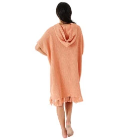 Rip Curl Women's Playabella Hooded Changing Poncho -Swim Equip 7787987796136 lightcoral 3a